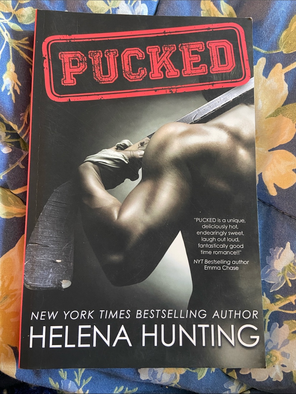 PUCKED Paperback Romance Novel - Black and Red Cover